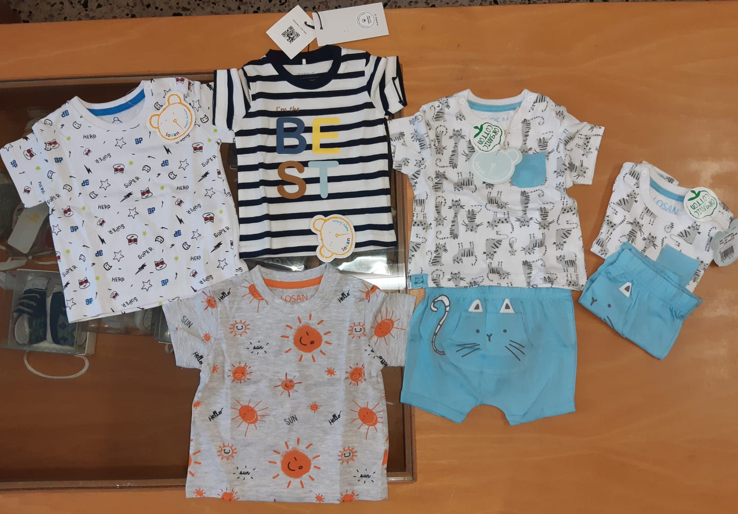 €5.00 per piece I DO, MAYORAL, J'AIME', GAIALUNA, etc. kids' clothing stock 221 pieces - SS - REF. TV6228