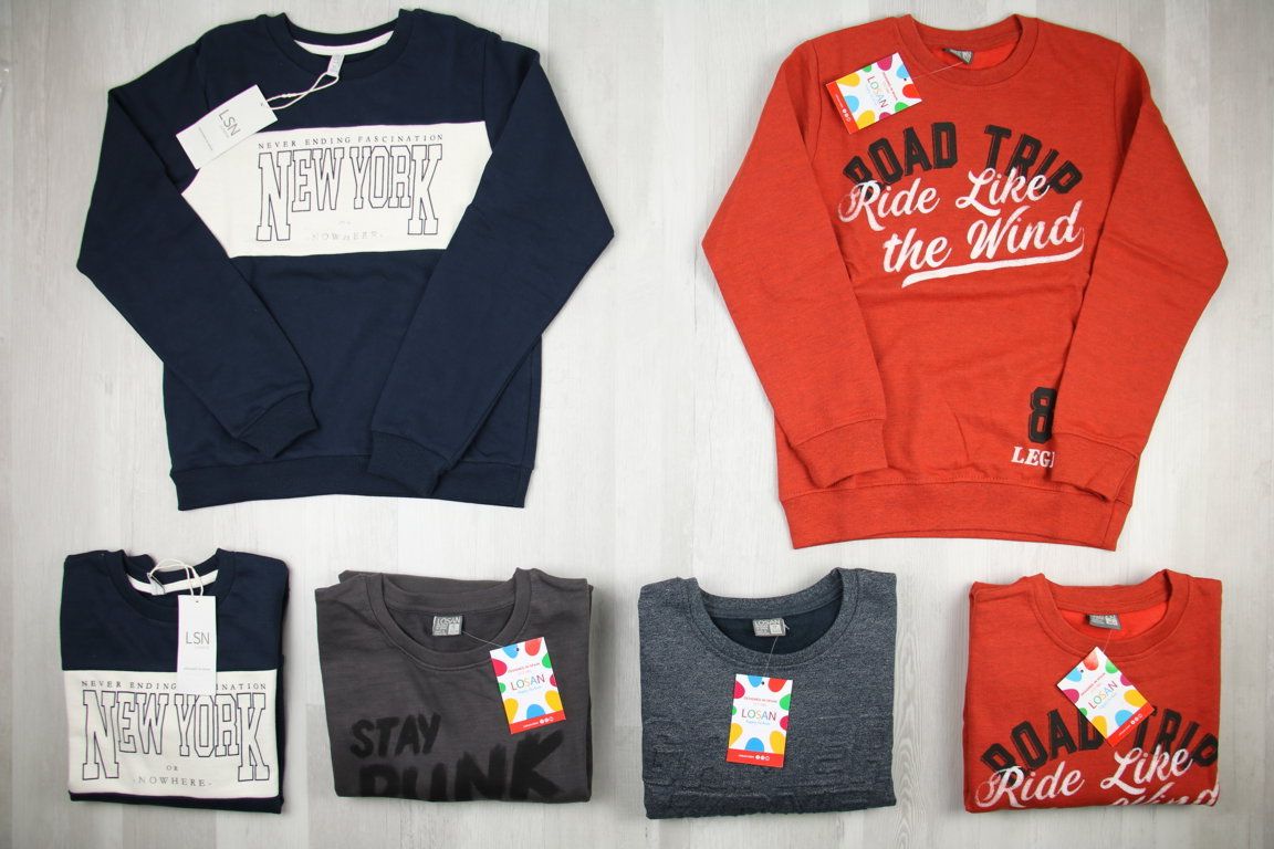 €5,31 al pezzo LOSAN stock abbigliamento bambino 456 pezzi - A/I - RIF. 6084AF