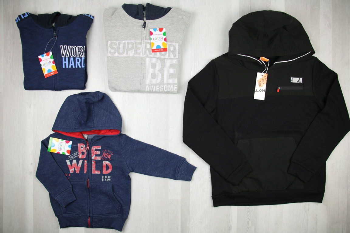 €5,31 al pezzo LOSAN stock abbigliamento bambino 456 pezzi - A/I - RIF. 6084AF