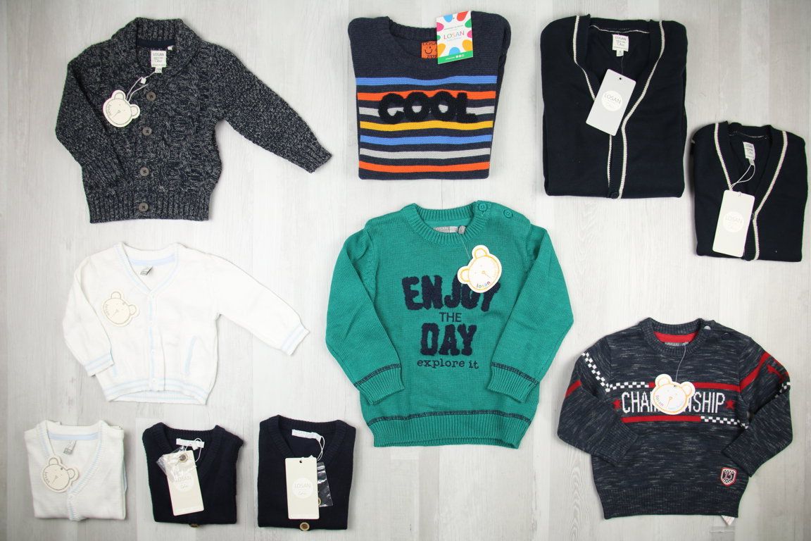 €5,31 al pezzo LOSAN stock abbigliamento bambino 456 pezzi - A/I - RIF. 6084AF