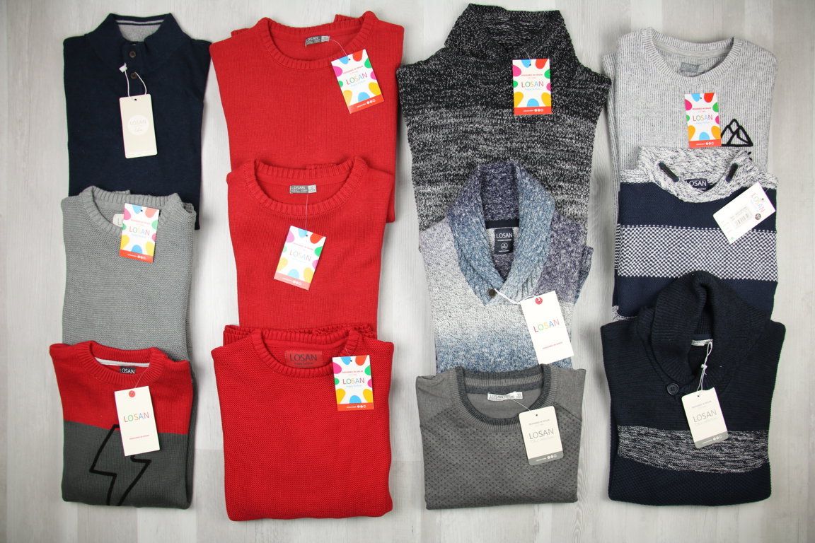 €5,31 al pezzo LOSAN stock abbigliamento bambino 456 pezzi - A/I - RIF. 6084AF