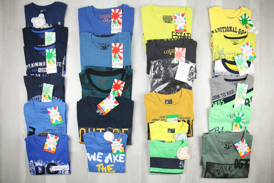 €5,31 al pezzo LOSAN stock abbigliamento bambino 456 pezzi - A/I - RIF. 6084AF