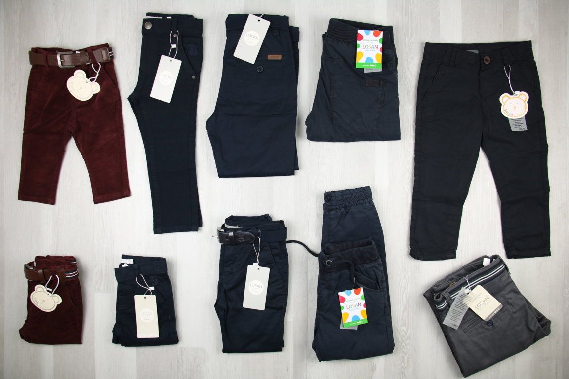 €5,31 al pezzo LOSAN stock abbigliamento bambino 456 pezzi - A/I - RIF. 6084AF