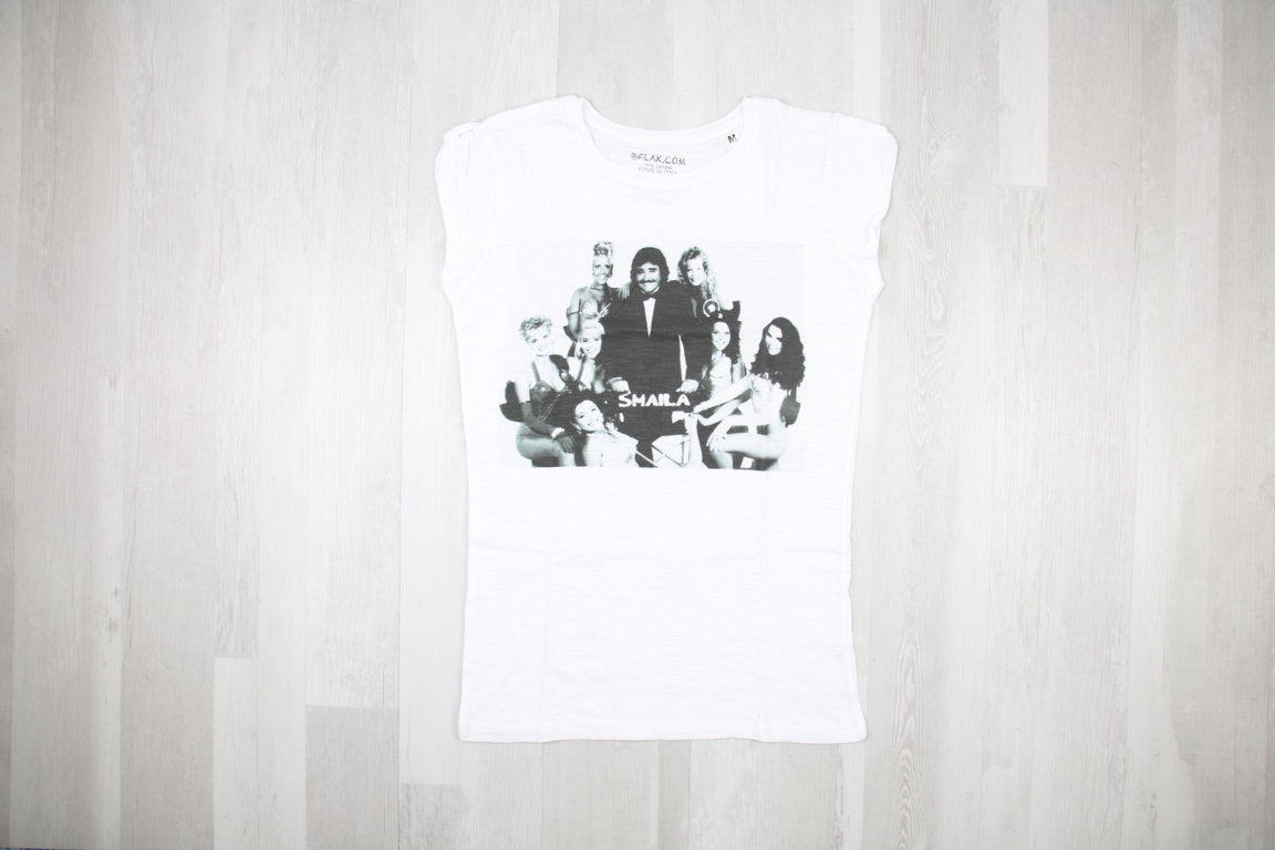 SCONTATO -20% €2,80 al pezzo BFLAK, RUDE stock magliette uomo/donna 82 pezzi - P/E - RIF. 6044