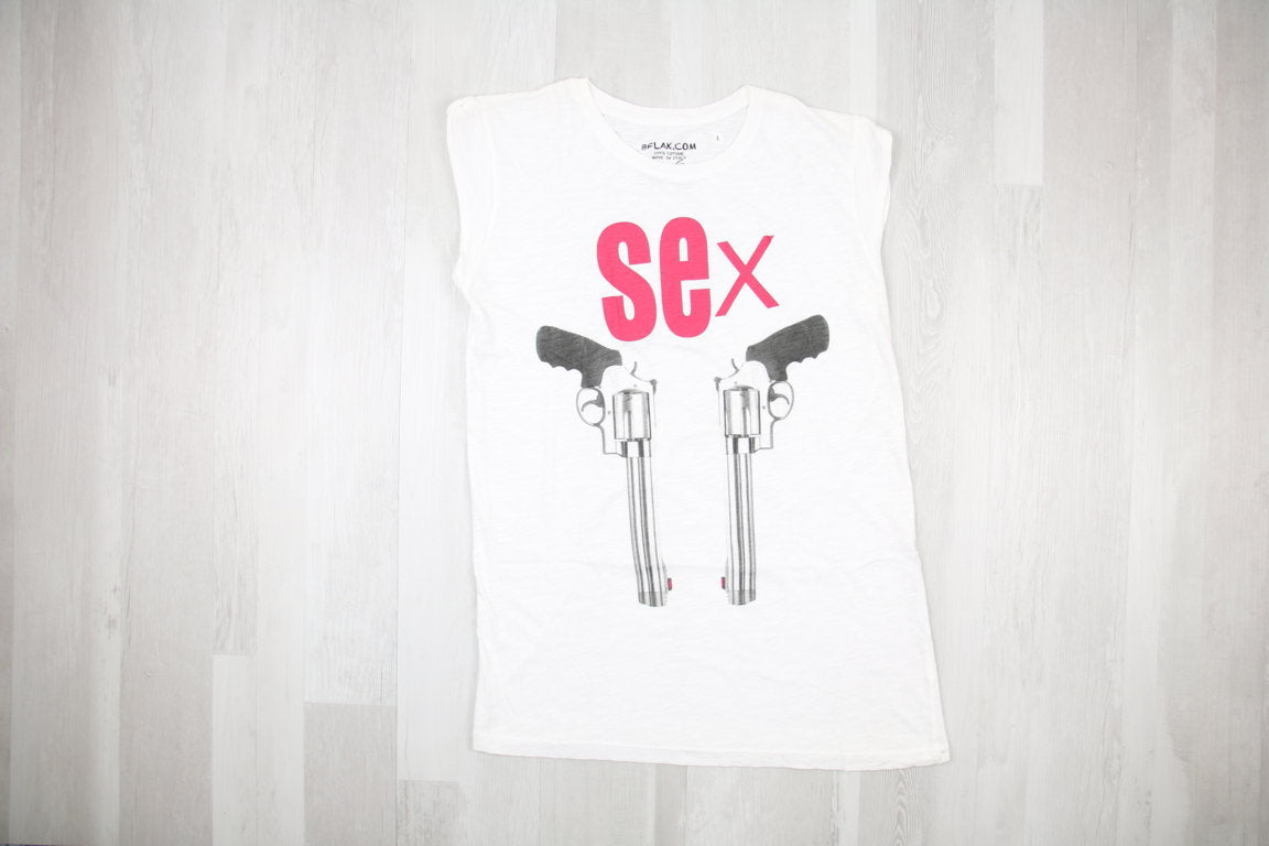SCONTATO -20% €2,80 al pezzo BFLAK, RUDE stock magliette uomo/donna 82 pezzi - P/E - RIF. 6044