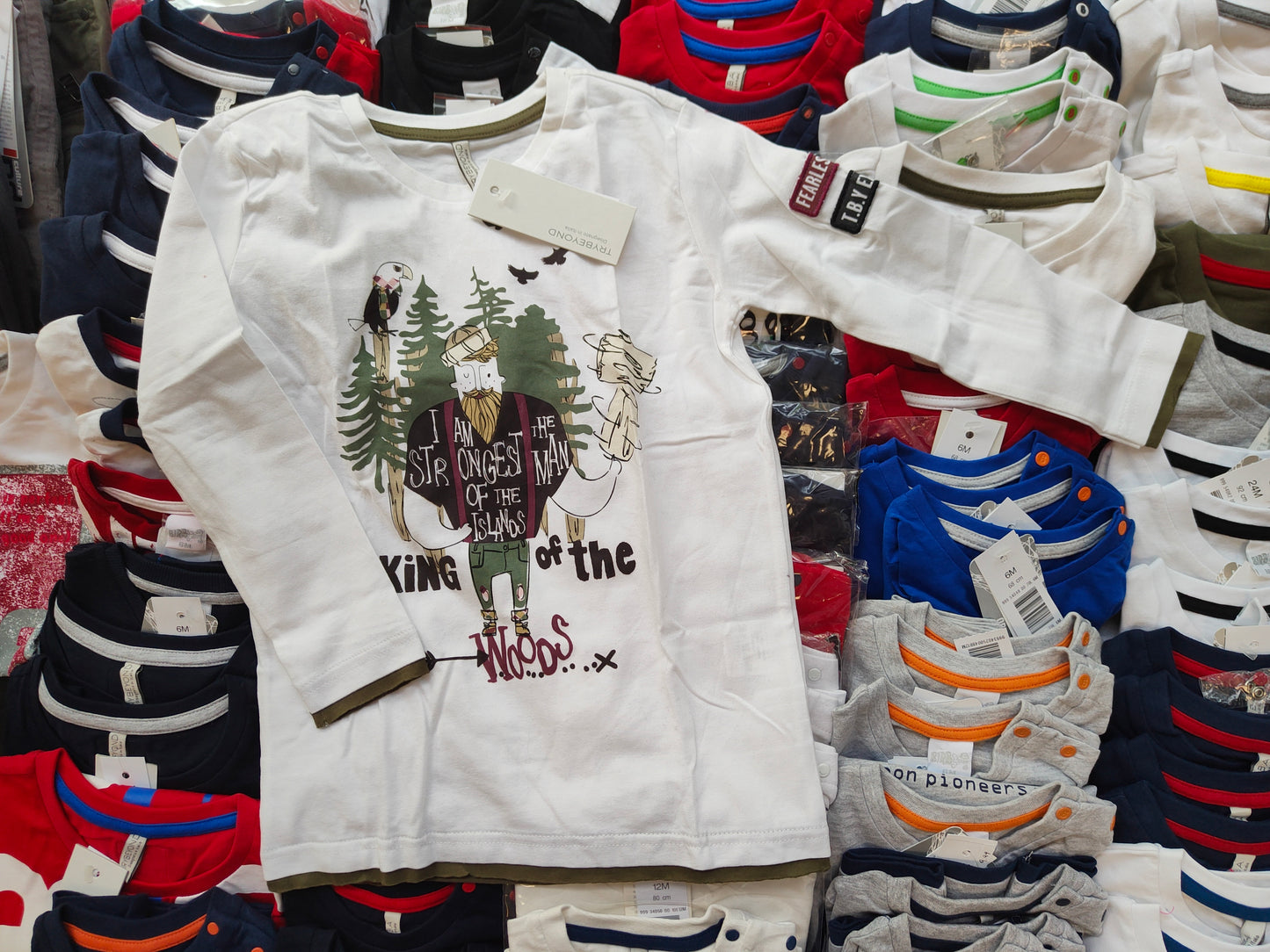 €6,00 al pezzo BIRBA, TRYBEYOND stock abbigliamento bambino 429 pezzi - A/I - RIF. 6094AF