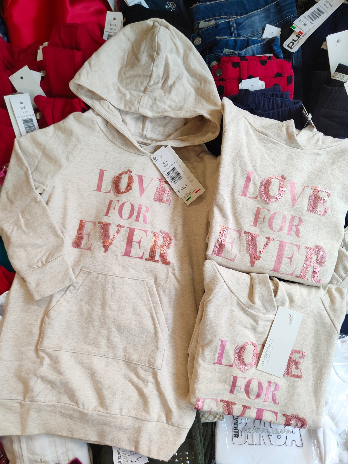 €6,04 al pezzo BIRBA, TRYBEYOND stock abbigliamento bambina 278 pezzi - A/I - RIF. 6095AF