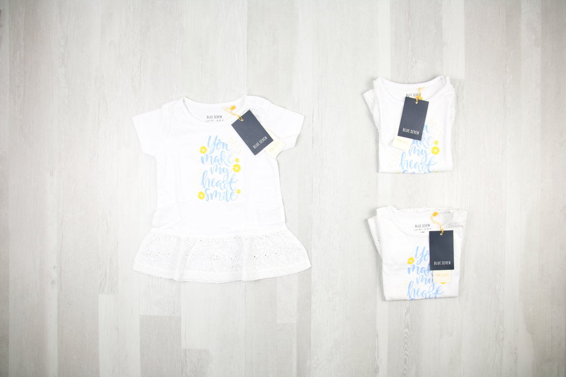 €3,50 al pezzo BLUE SEVEN stock abbigliamento bambini 92 pezzi - P/E - RIF. 6069AF