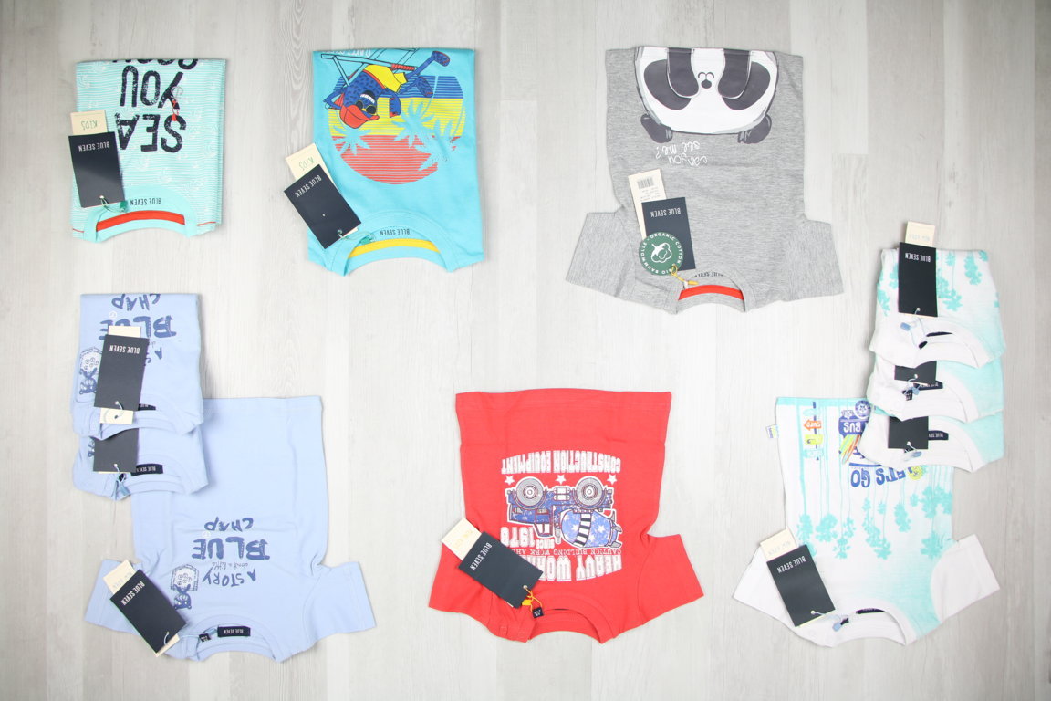 €3,50 al pezzo BLUE SEVEN stock abbigliamento bambini 92 pezzi - P/E - RIF. 6069AF