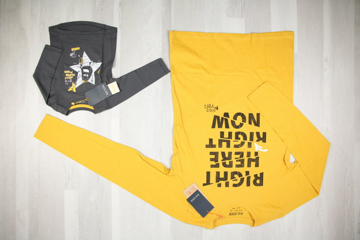 €3,50 al pezzo BLUE SEVEN stock abbigliamento bambini 92 pezzi - P/E - RIF. 6069AF