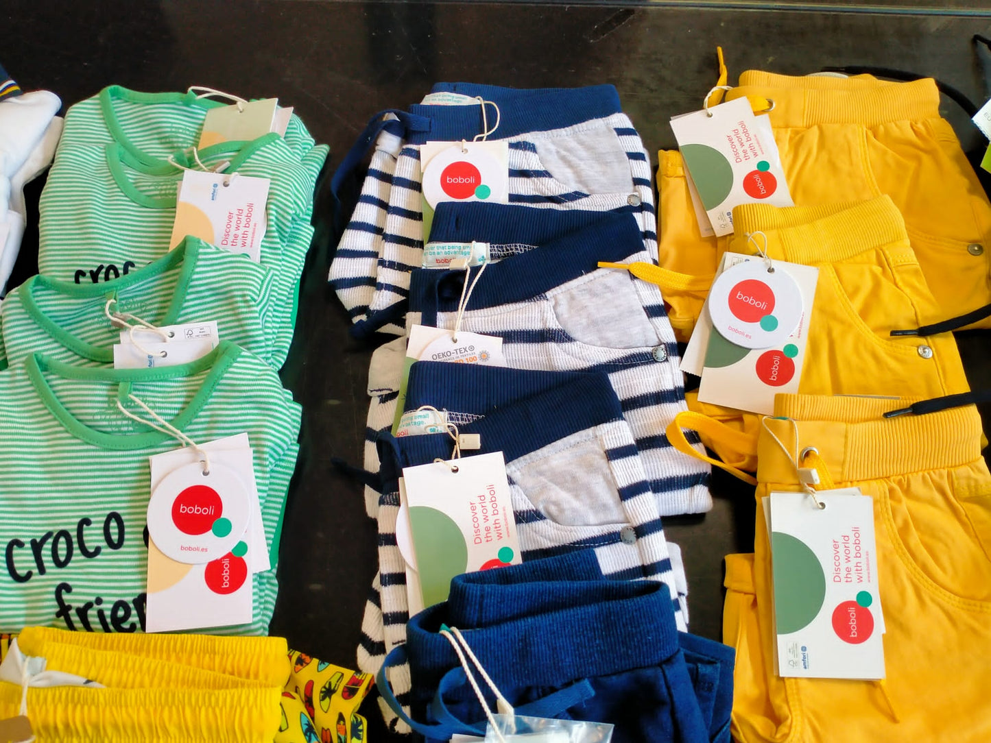 €4,00 al pezzo BOBOLI stock abbigliamento bambini 114 pezzi - P/E - RIF. 6075AF