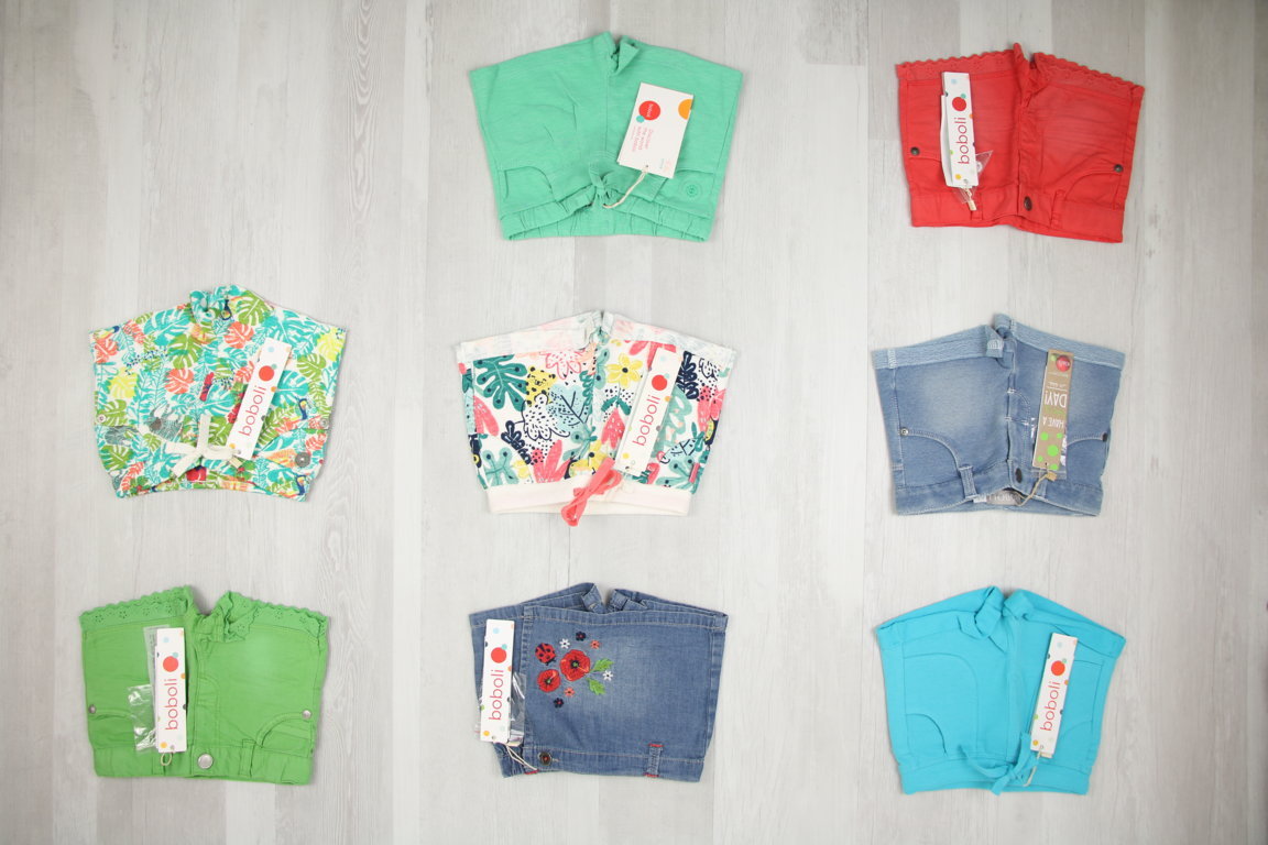 SCONTATO -20% €4,00 al pezzo BOBOLI stock abbigliamento bambini 220 pezzi - P/E - RIF. 6051AF