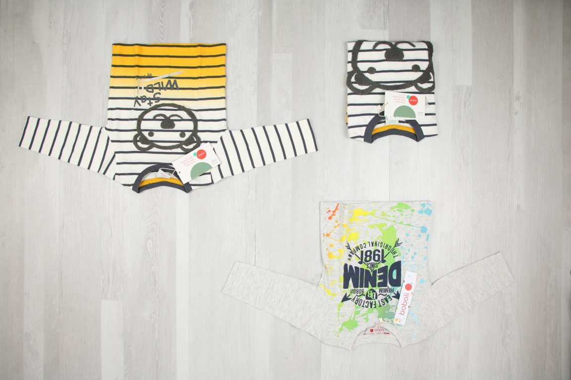 SCONTATO -20% €4,00 al pezzo BOBOLI stock abbigliamento bambini 220 pezzi - P/E - RIF. 6051AF