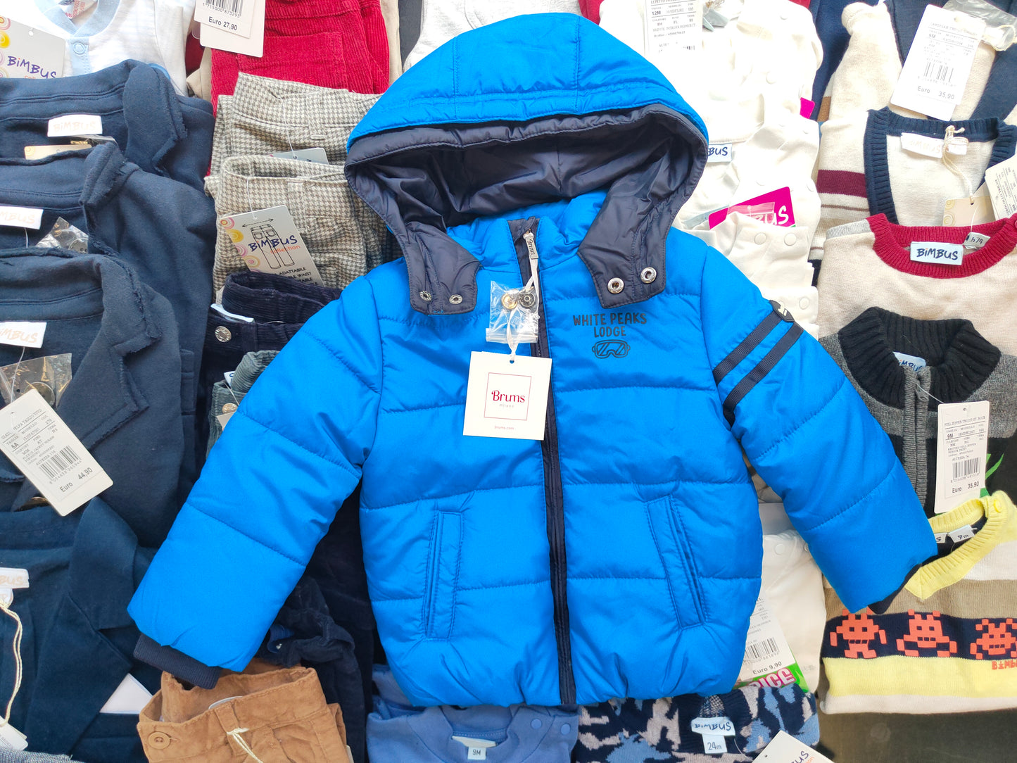 €6,23 al pezzo BRUMS, BIMBUS stock abbigliamento bambini 238 pezzi - A/I - RIF. 6092AF