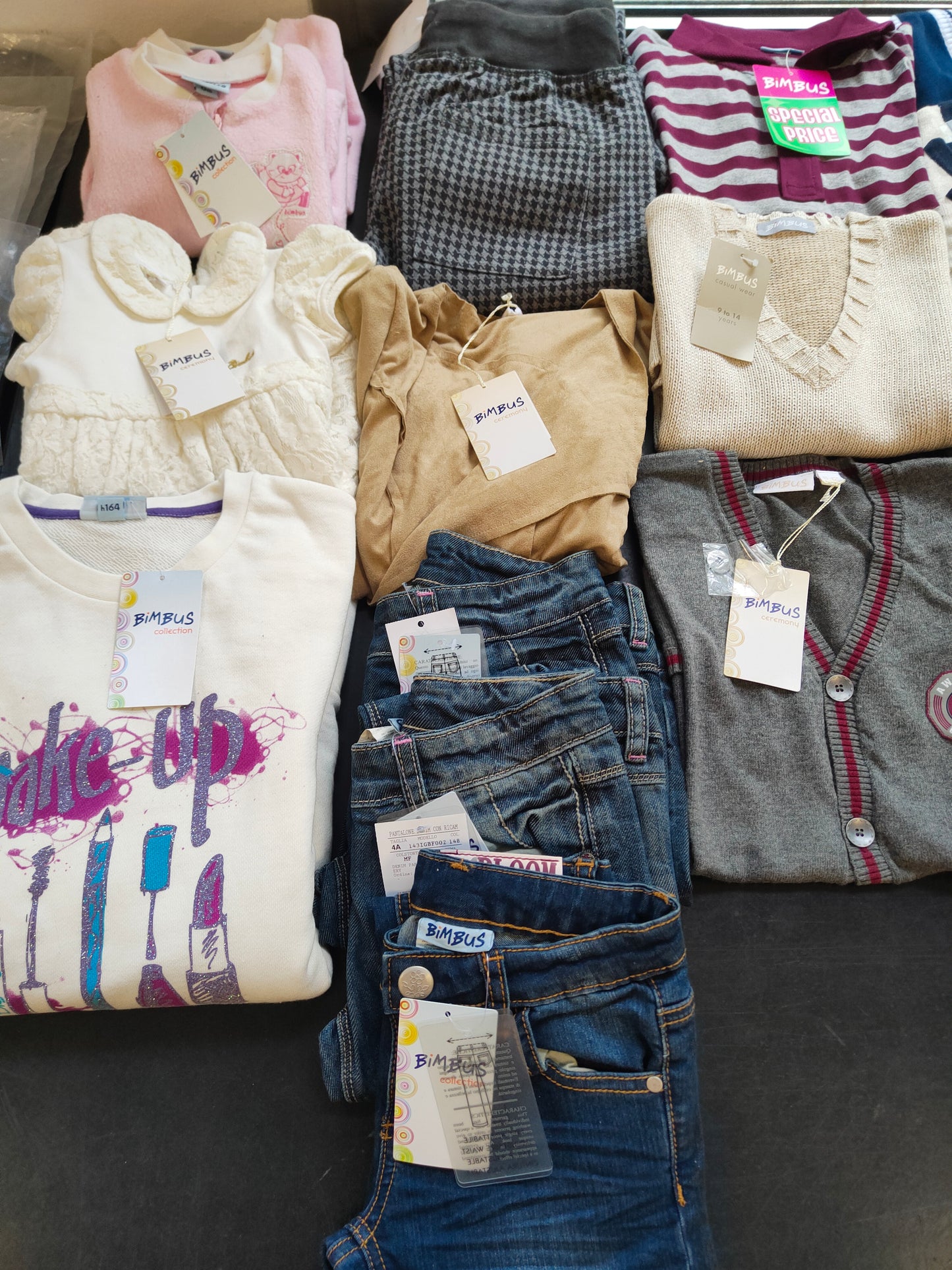 €6,23 al pezzo BRUMS, BIMBUS stock abbigliamento bambini 238 pezzi - A/I - RIF. 6092AF