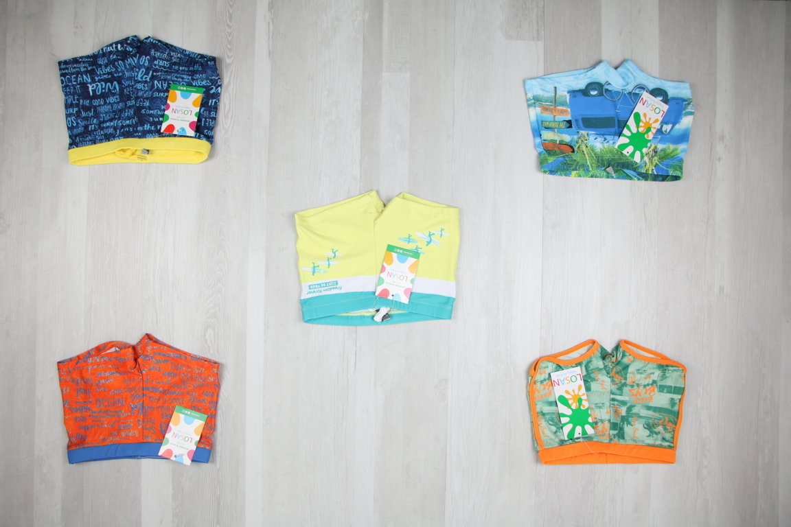 €3.50 per piece LOSAN, BOBOLI, TUC TUC, SILVIAN HEACH swimwear stock <tc>Kids</tc> 106 pieces - <tc>S/S</tc> - REF. 6041AF