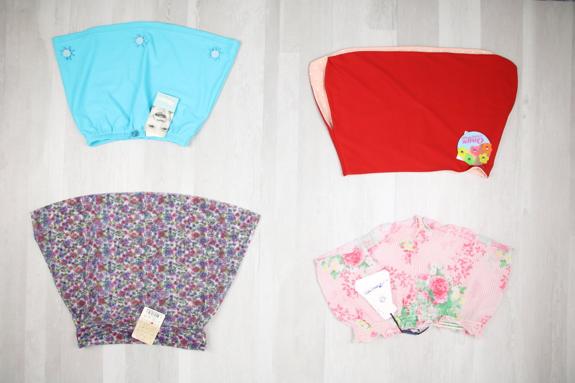 SCONTATO - 20% €2,80 al pezzo BORA BORA, SCHIESSER, ARENA, AMAREA, MAYORAL, ecc. stock costumi bambini 108 pezzi - P/E - RIF. 6040