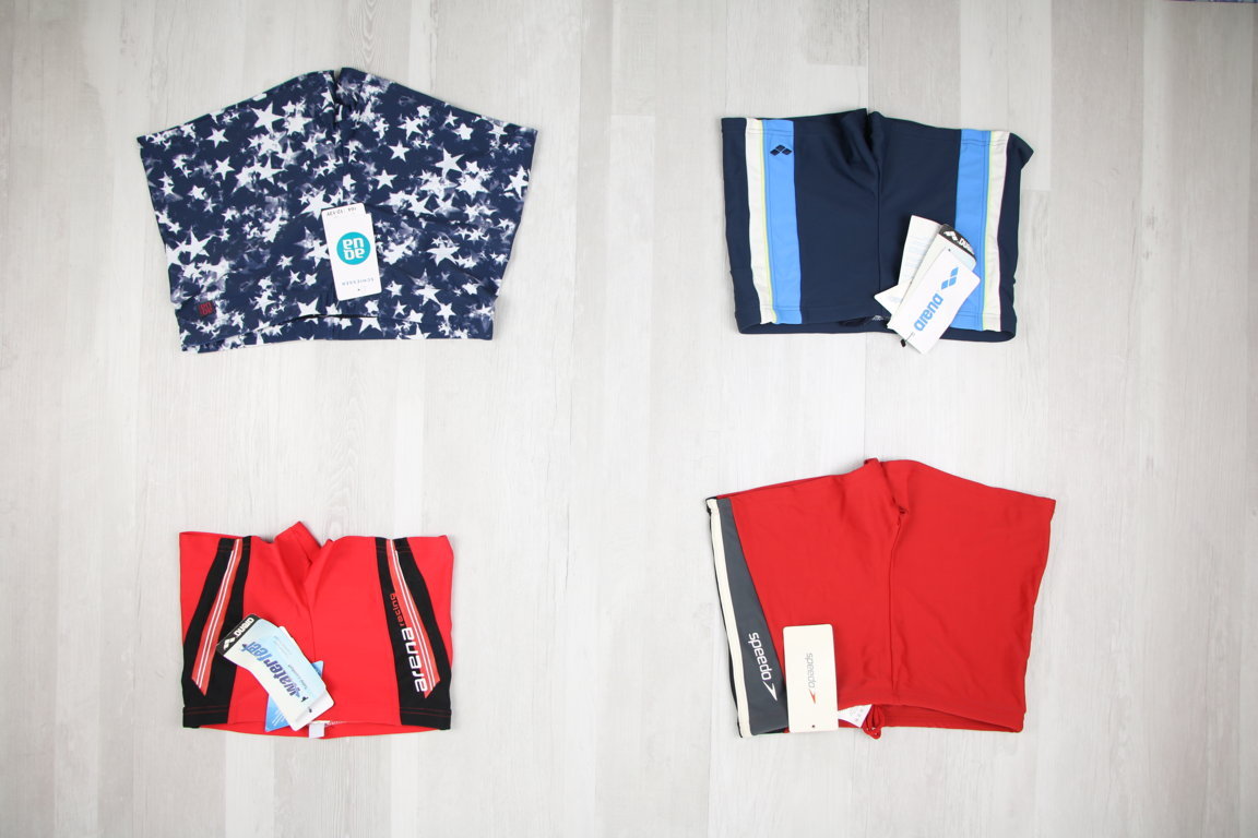 SCONTATO - 20% €2,80 al pezzo BORA BORA, SCHIESSER, ARENA, AMAREA, MAYORAL, ecc. stock costumi bambini 108 pezzi - P/E - RIF. 6040