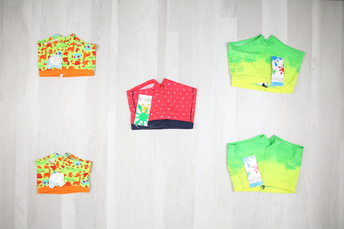 €3.50 per piece LOSAN, BOBOLI, TUC TUC, SILVIAN HEACH swimwear stock <tc>Kids</tc> 106 pieces - <tc>S/S</tc> - REF. 6041AF