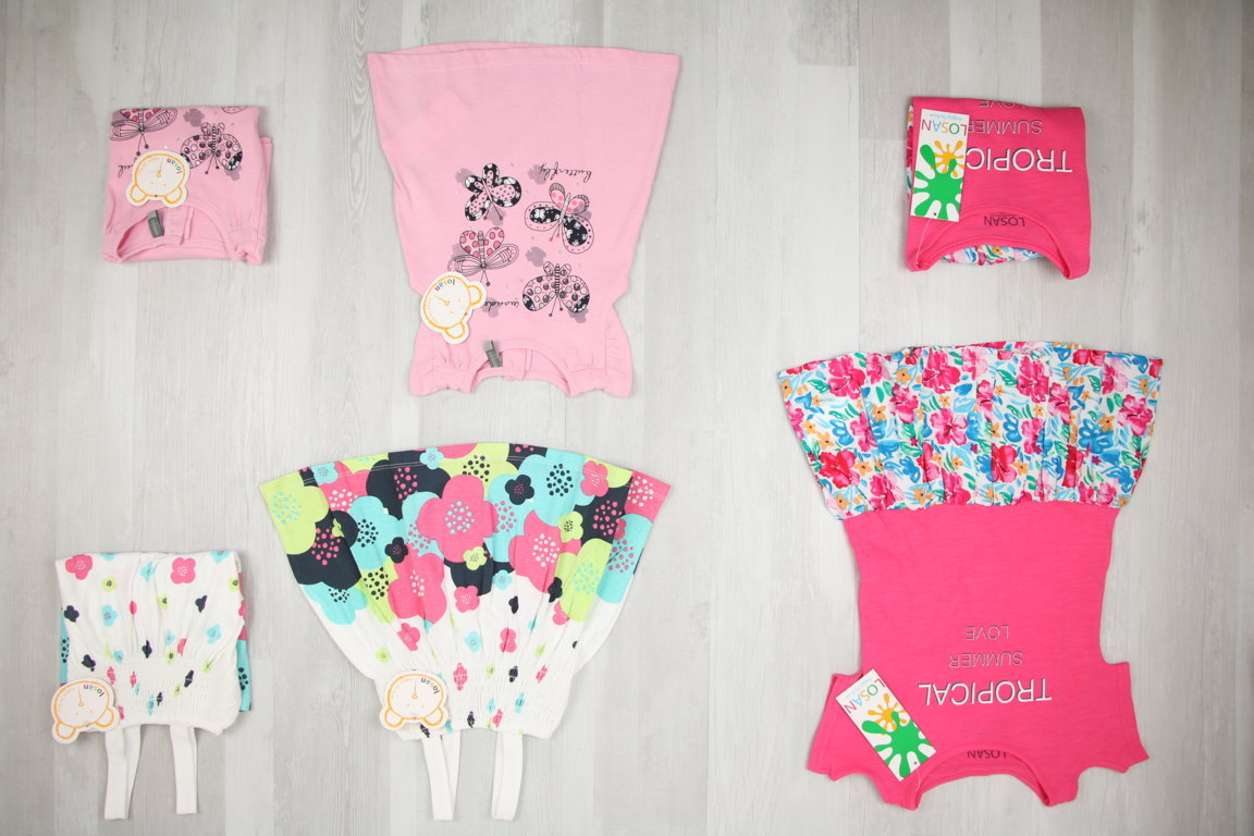 SCONTATO -20% €4,00 al pezzo LOSAN stock abbigliamento bambini 296 pezzi - P/E - RIF. 6054AF