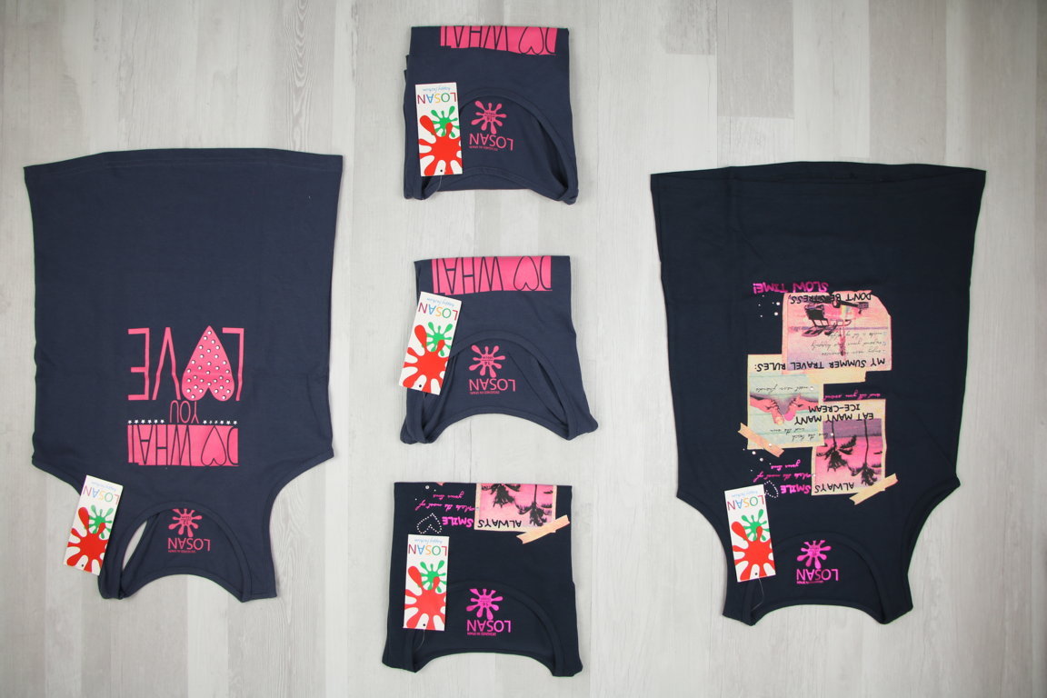 SCONTATO -20% €4,00 al pezzo LOSAN stock abbigliamento bambini 296 pezzi - P/E - RIF. 6054AF