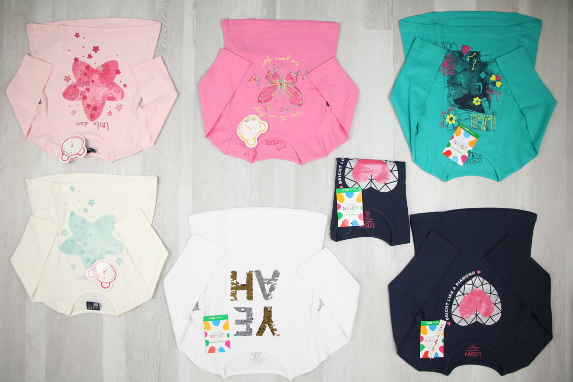 SCONTATO -20% €4,00 al pezzo LOSAN stock abbigliamento bambini 296 pezzi - P/E - RIF. 6054AF