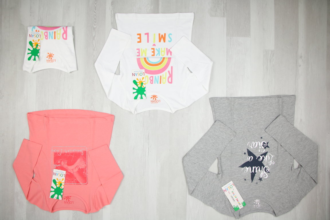 SCONTATO -20% €4,00 al pezzo LOSAN stock abbigliamento bambini 296 pezzi - P/E - RIF. 6054AF
