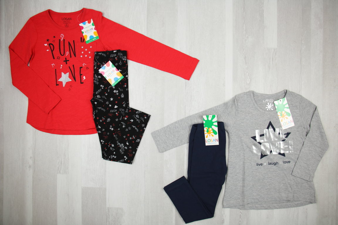 SCONTATO -20% €4,00 al pezzo LOSAN stock abbigliamento bambini 296 pezzi - P/E - RIF. 6054AF