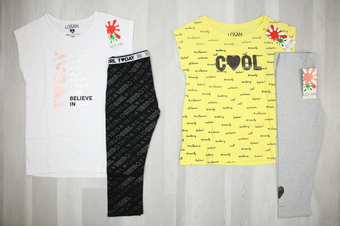 SCONTATO -20% €4,00 al pezzo LOSAN stock abbigliamento bambini 296 pezzi - P/E - RIF. 6054AF