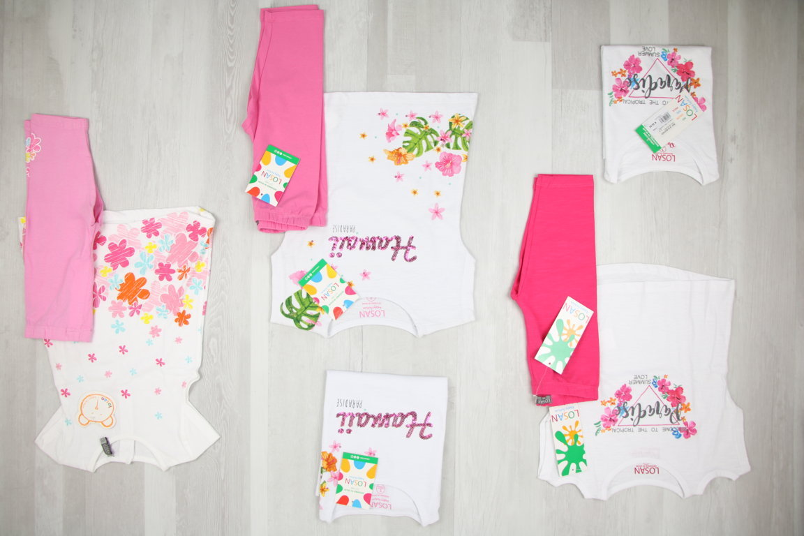 SCONTATO -20% €4,00 al pezzo LOSAN stock abbigliamento bambini 296 pezzi - P/E - RIF. 6054AF