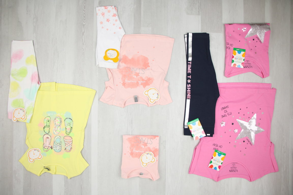 SCONTATO -20% €4,00 al pezzo LOSAN stock abbigliamento bambini 296 pezzi - P/E - RIF. 6054AF