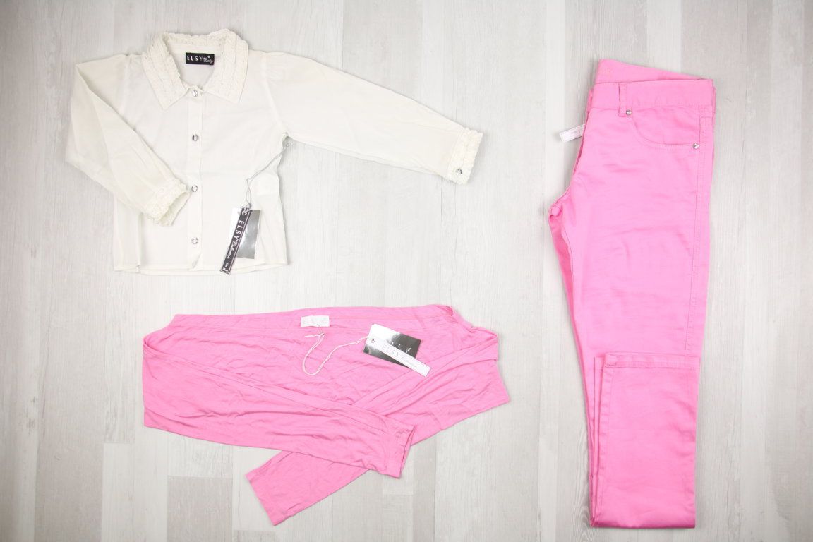 €7.50 per piece BOY LONDON, EMPORIO ARMANI, NAÌDA, PHILOSOPHY, FUNBEE, ecc. stock girls' clothing 124 pieces - SS - FW - RIF. 6186AF