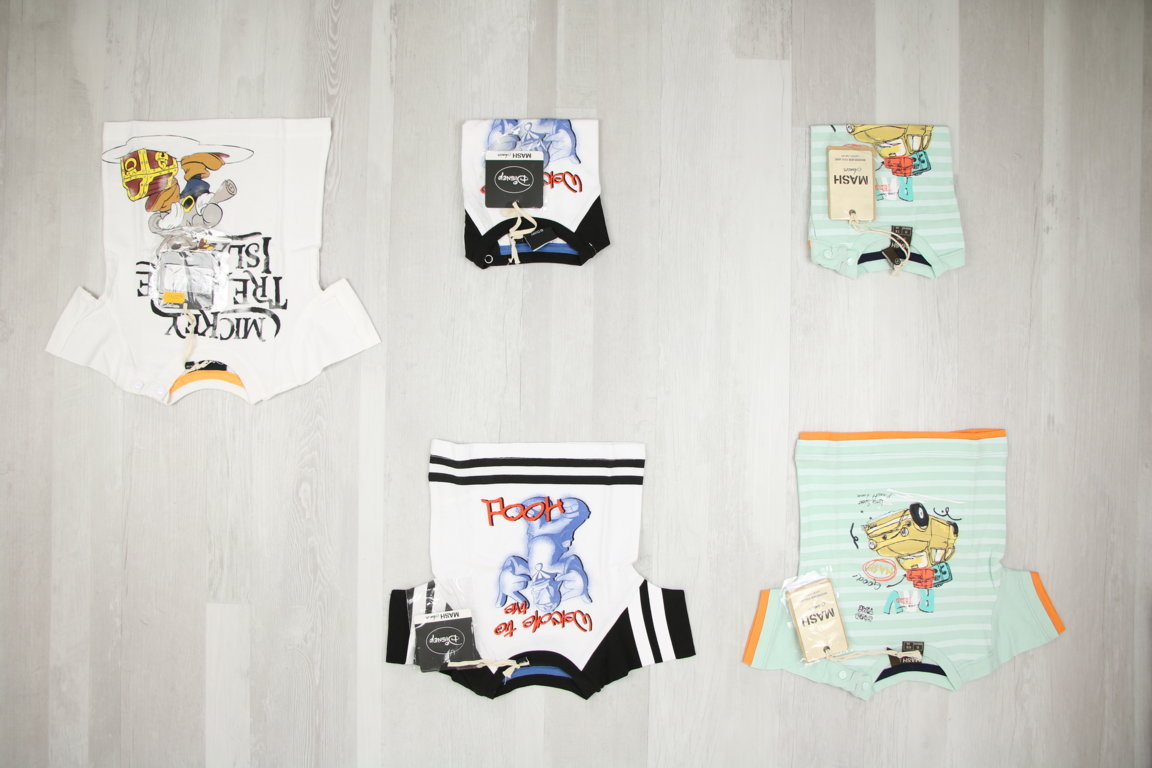 SCONTATO -20% €4,00 al pezzo MASH, GAUDÌ, SARAH CHOLE, PIXEL, VINGINO, DR.KID, TIFFOSI, ecc. stock abbigliamento bambini 224 pezzi - P/E - RIF. 6059AF