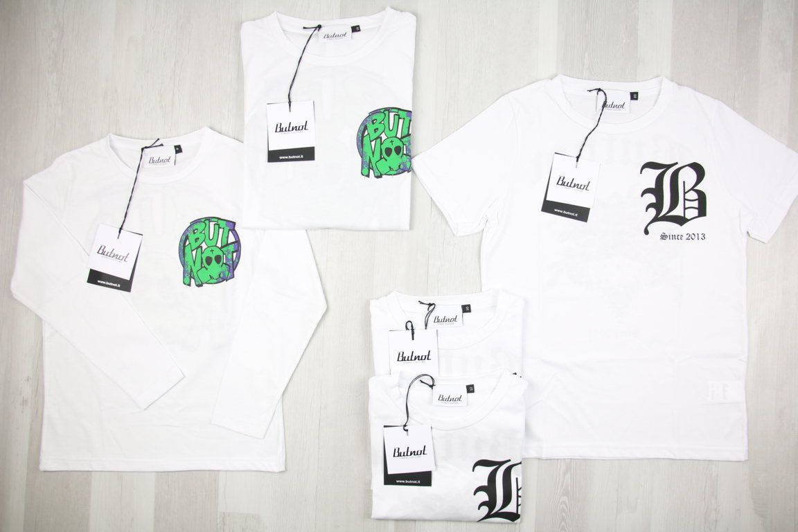 €7,00 al pezzo BUTNOT, FRED MELLO, PARENTAL ADVISORY, TOURISTE, FUNBEE, ecc. stock abbigliamento bambino 123 pezzi - P/E - A/I - RIF. 6183AF