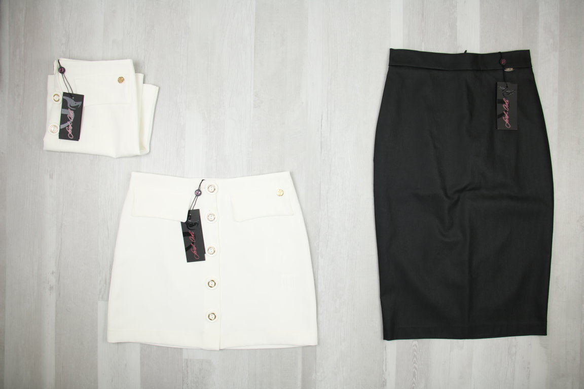 €6,80 al pezzo SARAH CHOLE, MISS MISS, GIORGIA & JOHNS, GRAFFIO, ecc. stock abbigliamento donna 129 pezzi - P/E - RIF. 6061AF