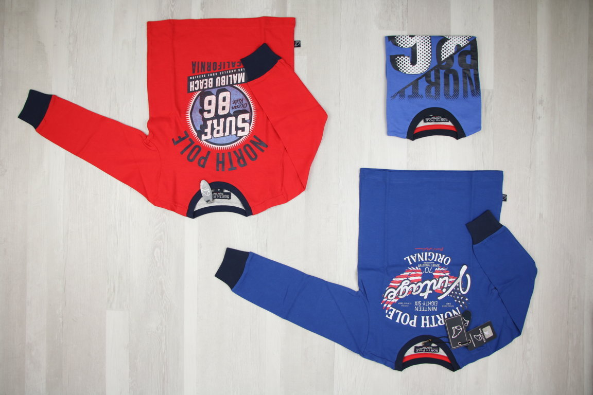 SCONTATO -20% €4,00 al pezzo NORTH POLE stock abbigliamento bambini 51 pezzi - P/E - RIF. 6060AF