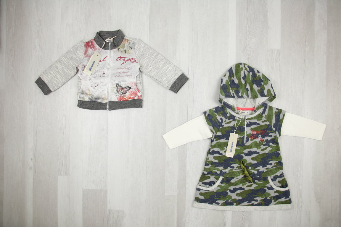 €3,80 al pezzo OLIMPIAS stock abbigliamento bambini 78 pezzi - P/E - RIF. 6056AF