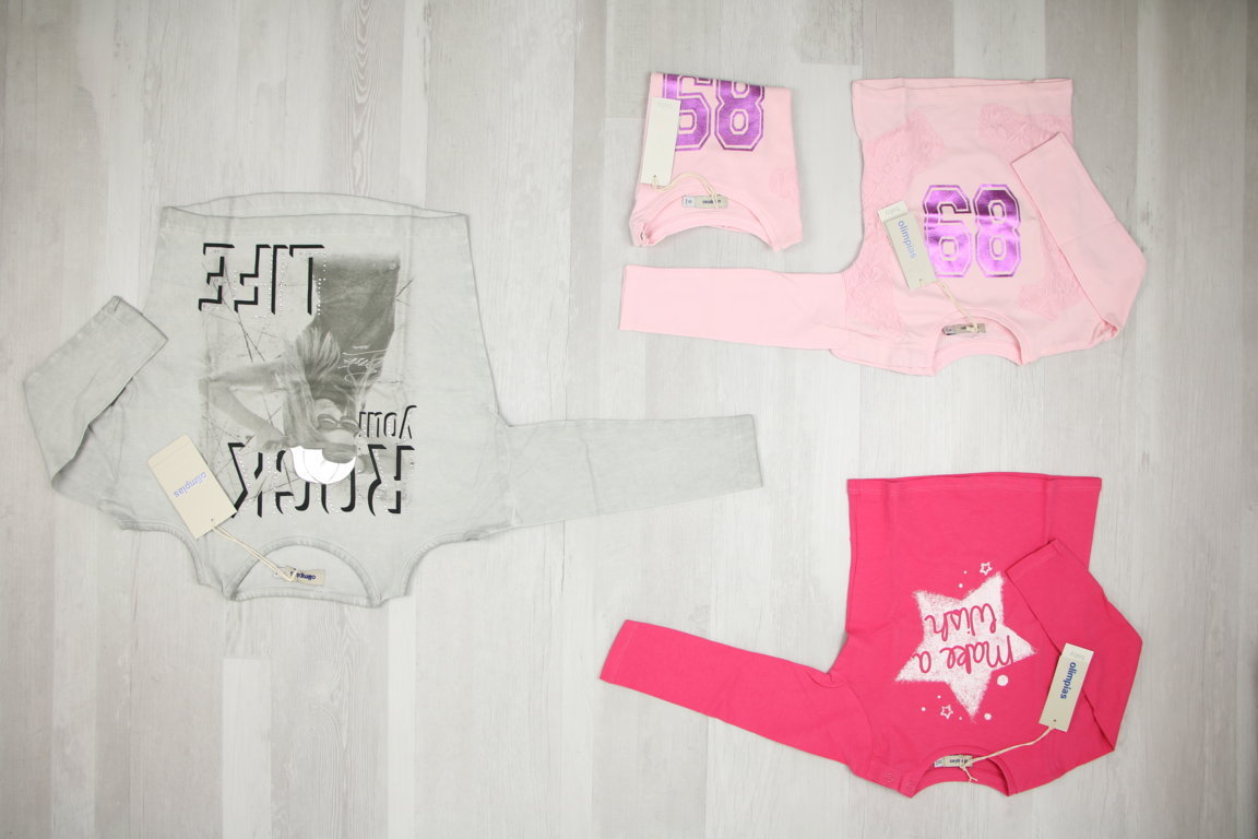 €3,80 al pezzo OLIMPIAS stock abbigliamento bambini 78 pezzi - P/E - RIF. 6056AF