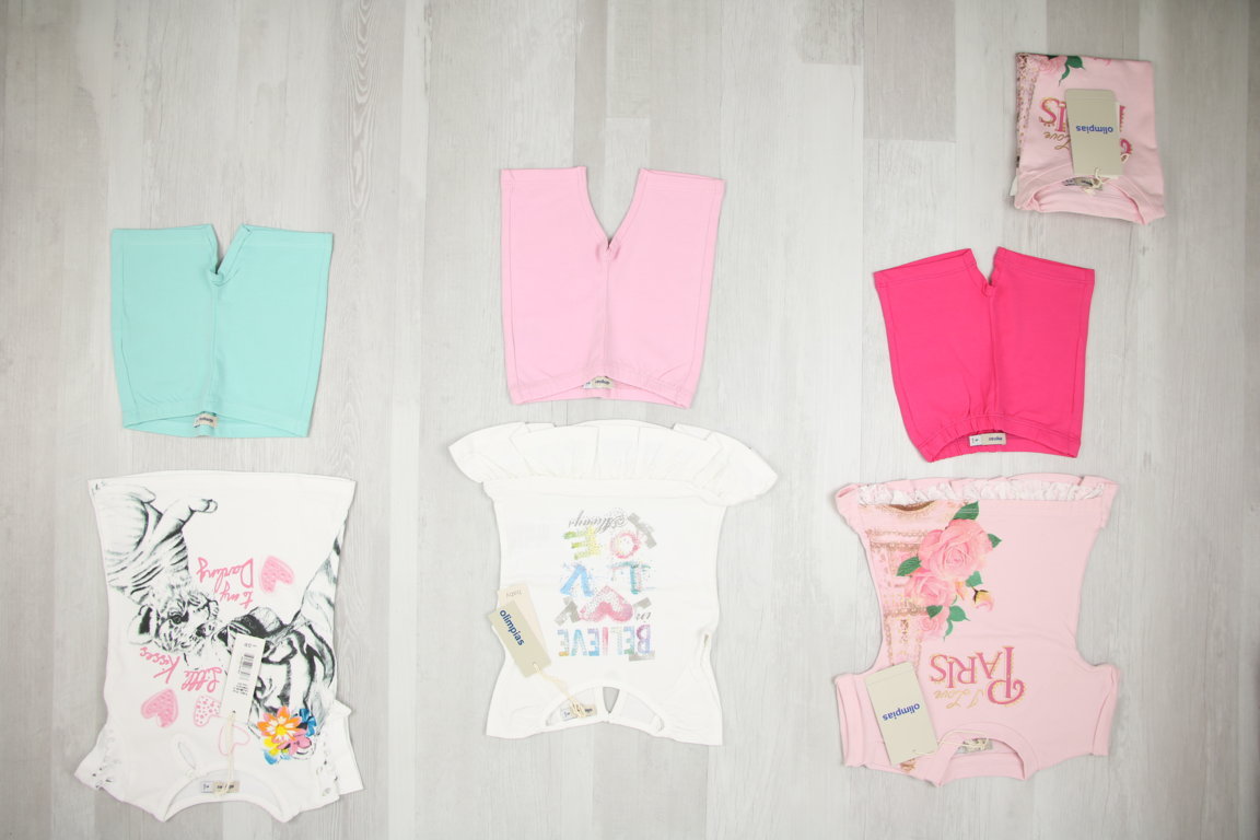 €3,80 al pezzo OLIMPIAS stock abbigliamento bambini 78 pezzi - P/E - RIF. 6056AF