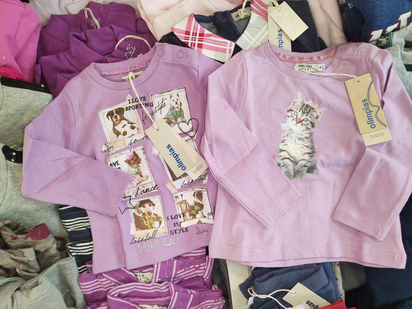 €3,80 al pezzo OLIMPIAS stock abbigliamento bambini 111 pezzi - A/I - RIF. 6103AF