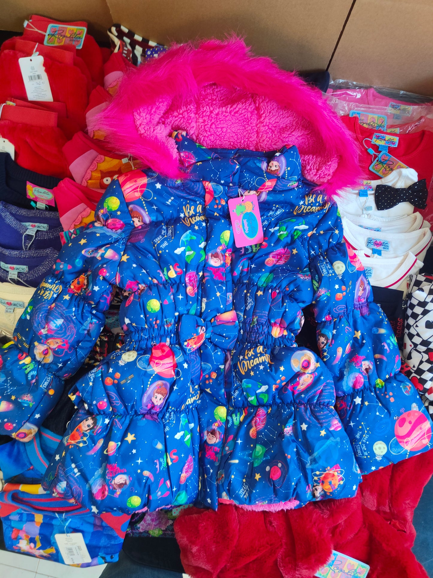 €4,89 al pezzo ROSALITA stock abbigliamento bambina 55 pezzi - A/I - RIF. 6101AF