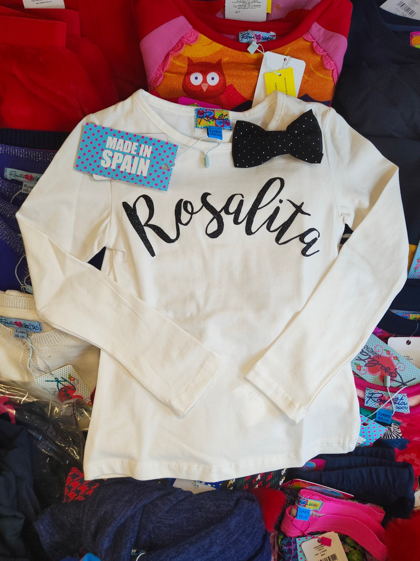 €4,89 al pezzo ROSALITA stock abbigliamento bambina 55 pezzi - A/I - RIF. 6101AF