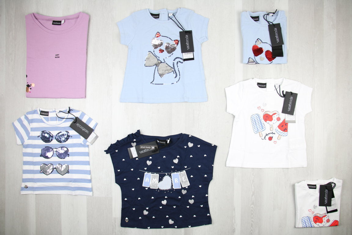 €4,00 al pezzo SARABANDA stock abbigliamento bambini 70 pezzi - P/E - RIF. 6068AF