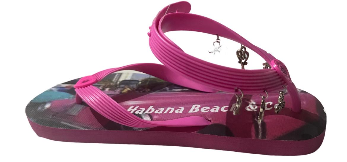 €5,00 al pezzo HABANA BEACH & CO stock sandali infradito donna 1100 paia - P/E - RIF. TV6120