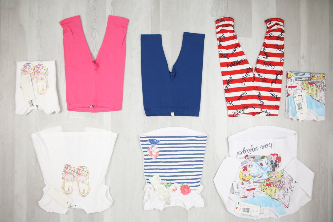 €4,00 al pezzo TRYBEYOND, BIRBA stock abbigliamento bambini 168 pezzi - P/E - RIF. 6053AF