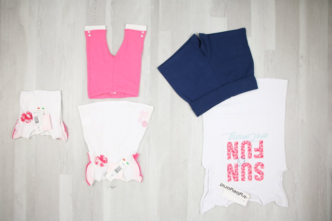 €4,00 al pezzo TRYBEYOND, BIRBA stock abbigliamento bambini 168 pezzi - P/E - RIF. 6053AF