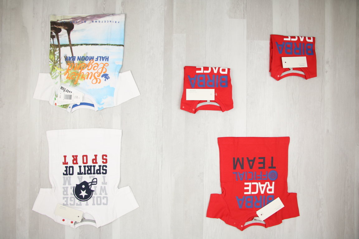 €4,00 al pezzo TRYBEYOND, BIRBA stock abbigliamento bambini 168 pezzi - P/E - RIF. 6053AF