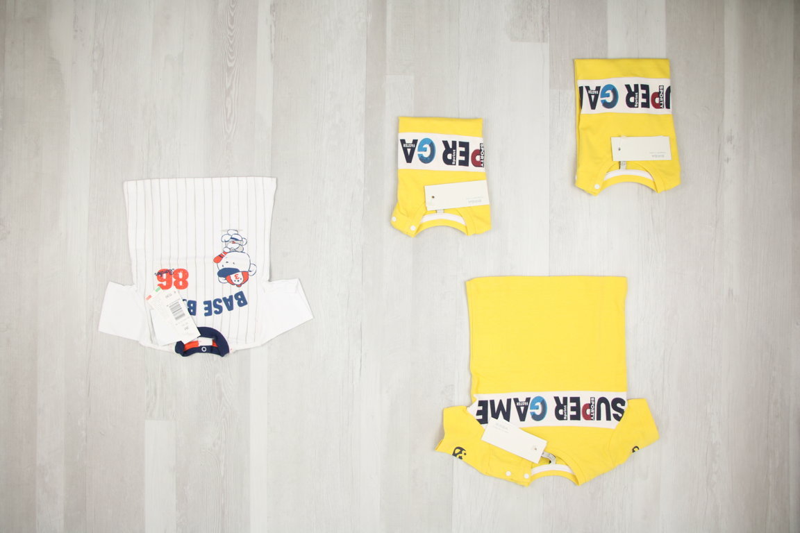 €4,00 al pezzo TRYBEYOND, BIRBA stock abbigliamento bambini 168 pezzi - P/E - RIF. 6053AF