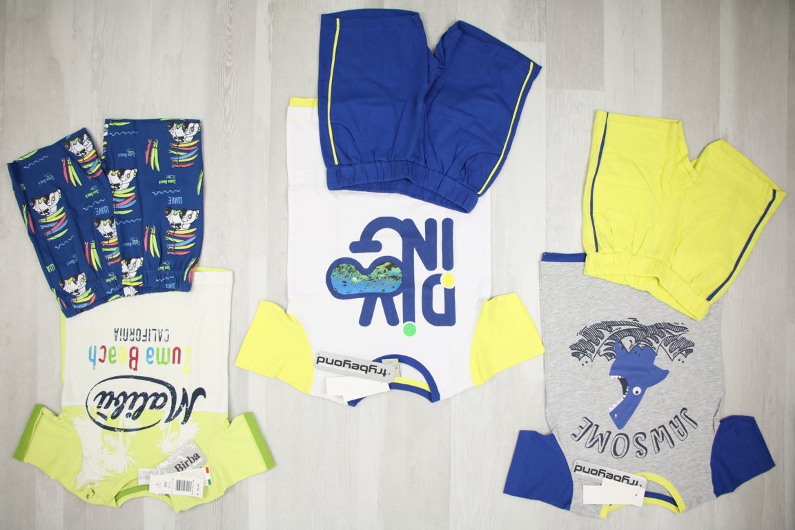 €4,00 al pezzo TRYBEYOND, BIRBA stock abbigliamento bambini 168 pezzi - P/E - RIF. 6053AF