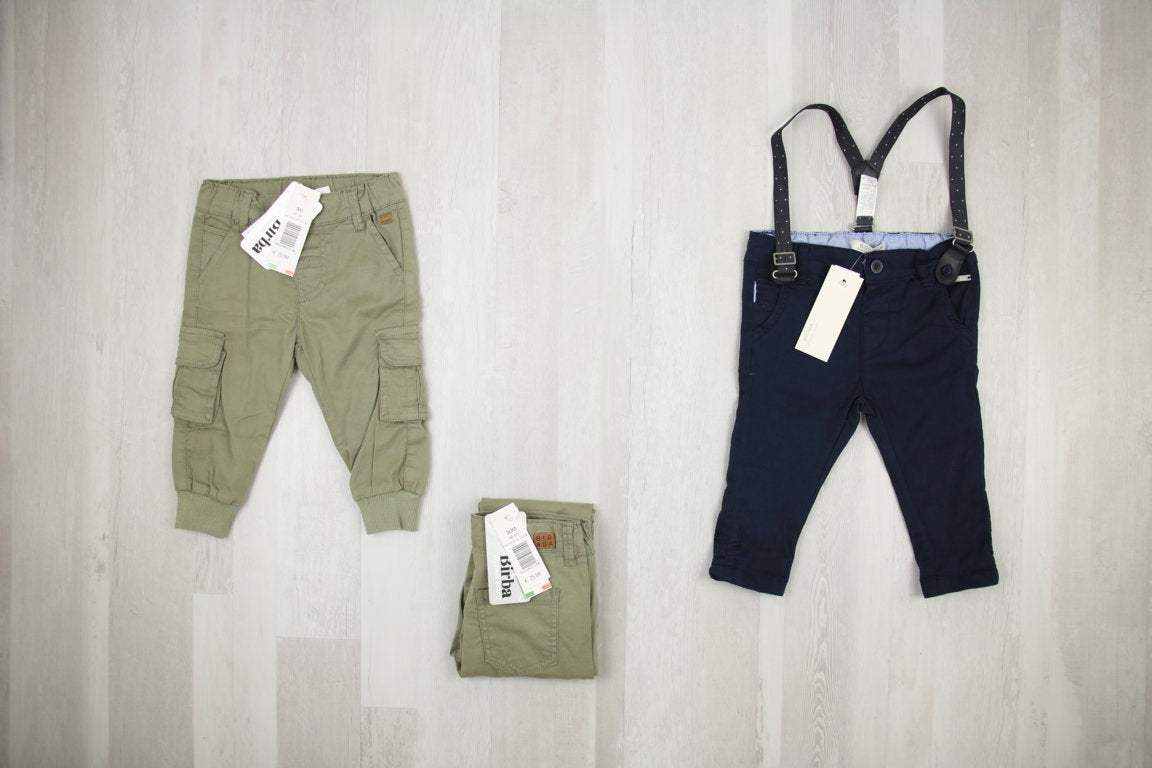 €4,00 al pezzo TRYBEYOND, BIRBA stock abbigliamento bambini 168 pezzi - P/E - RIF. 6053AF